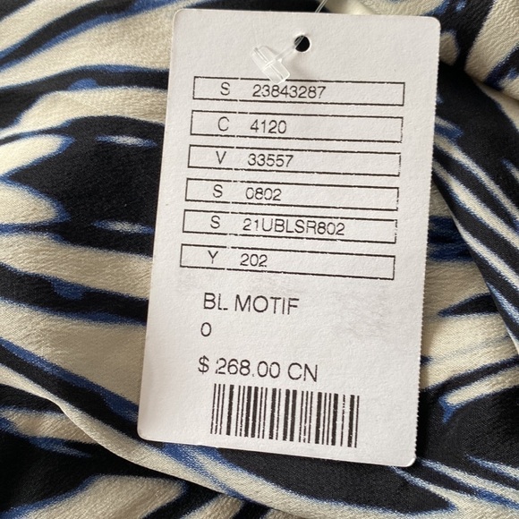 Anthro • Leifsdottir Inked Antonia Silk High Low Skirt - Picture 9 of 14